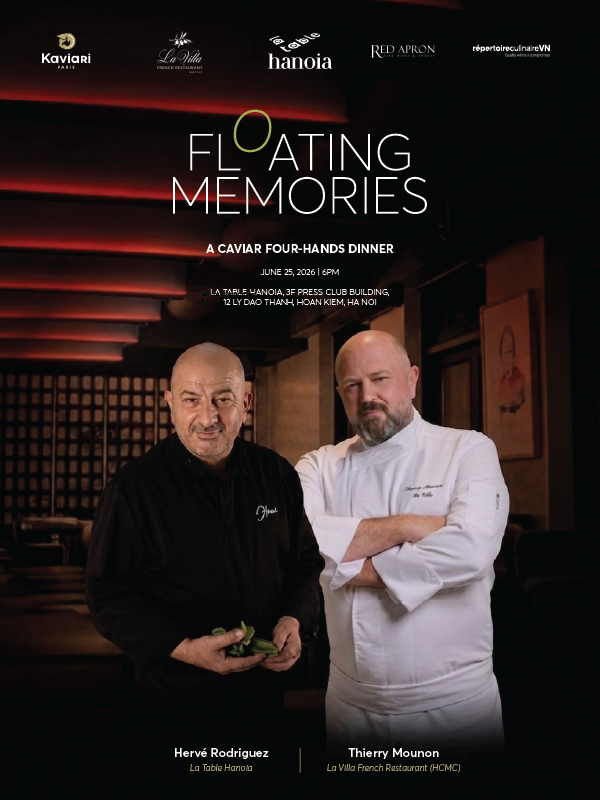 Caviar Four-hands Dinner | by Hervé Rodriguez & Thierry Mounon