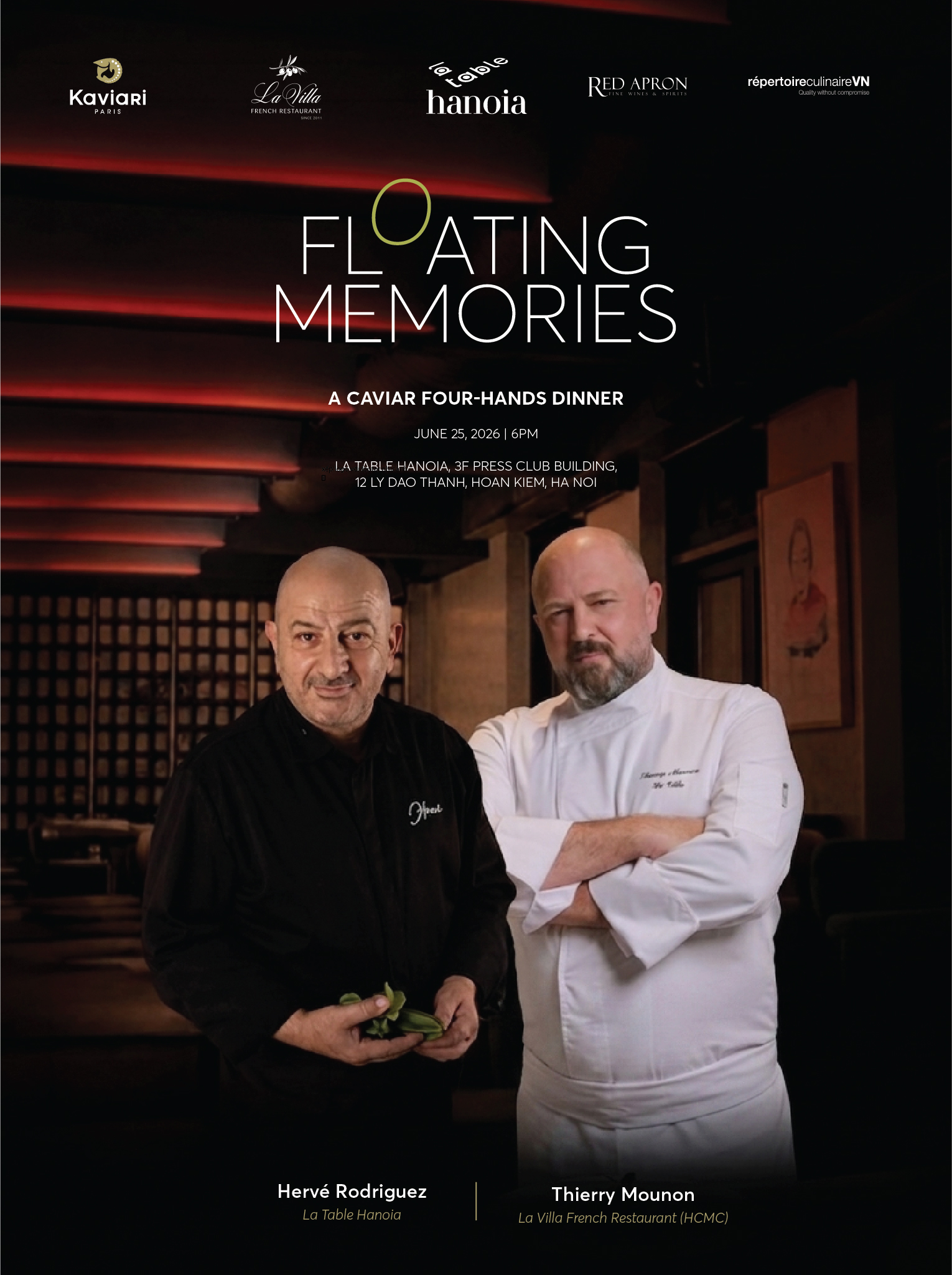 Caviar Four-hands Dinner | by Hervé Rodriguez & Thierry Mounon