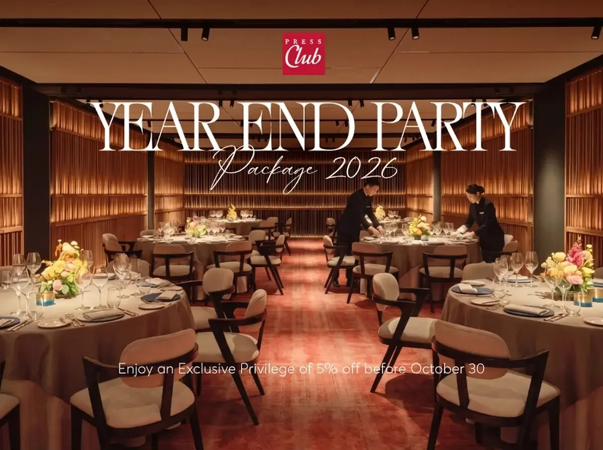 Year End Party Package 2026 tại Press Club